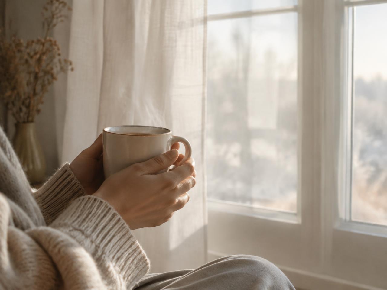 Quiet morning by the window